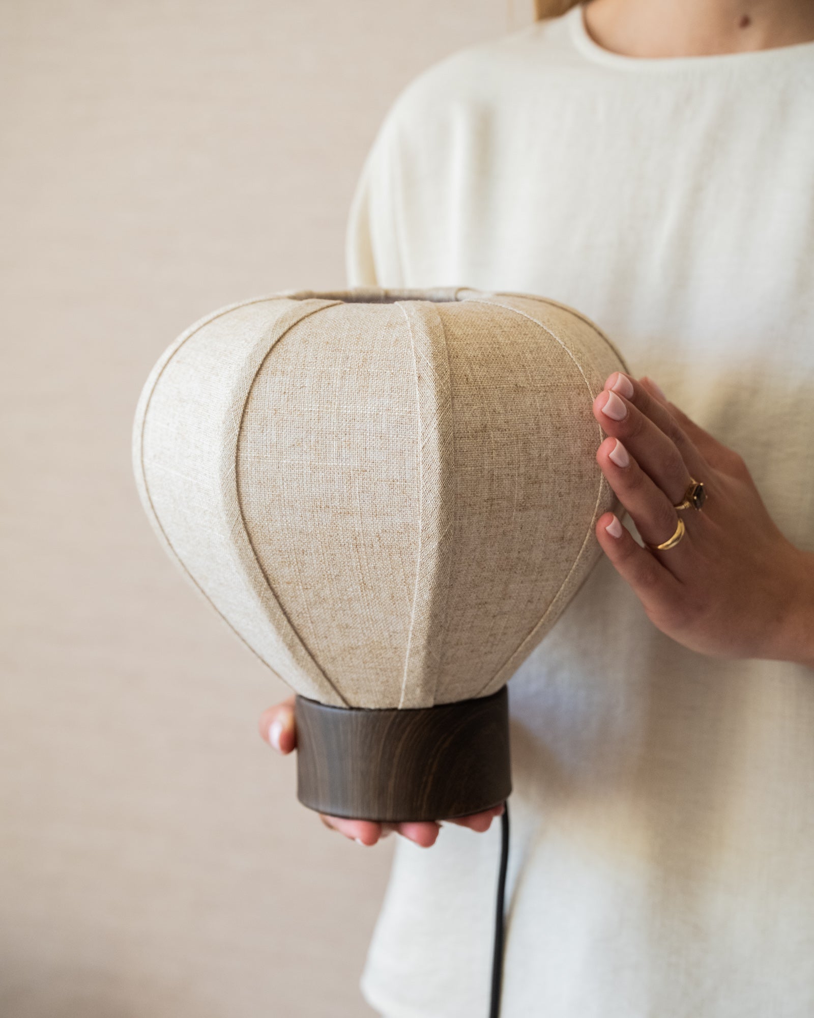 Table Lamp Kyzo Linen - Small