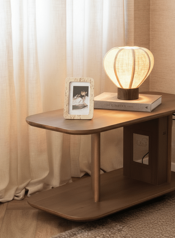 Table Lamp Kyzo Linen - Small