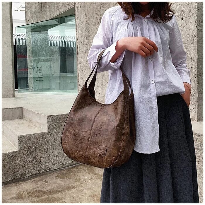 Vintage Leather Handbag